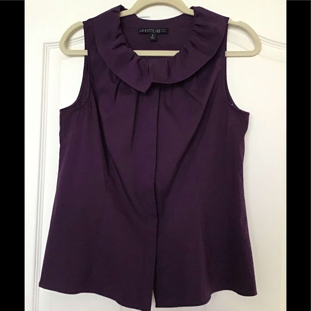 Lafayette 148 New York Sleeveless Blouse
